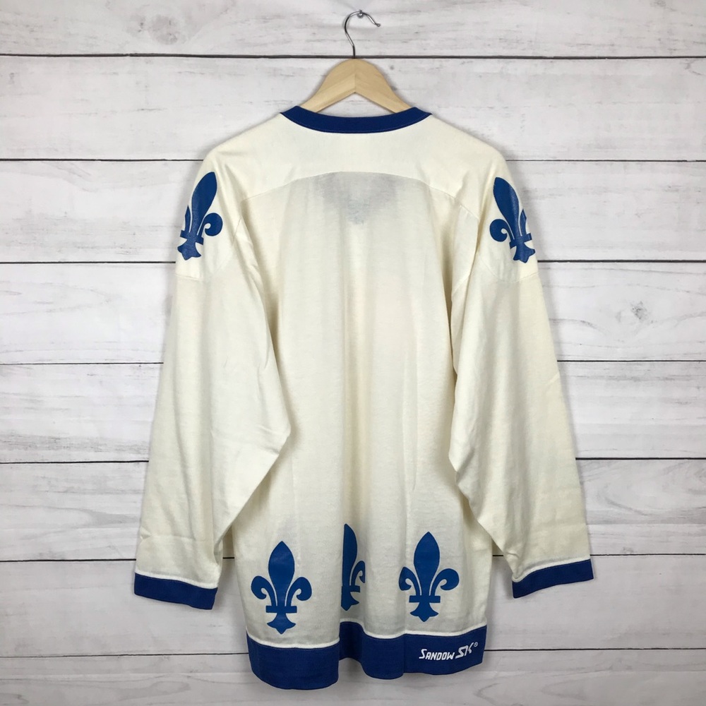 Vintage 1970s RARE Quebec Nordiques NHL Jersey - Picture 2 of 6